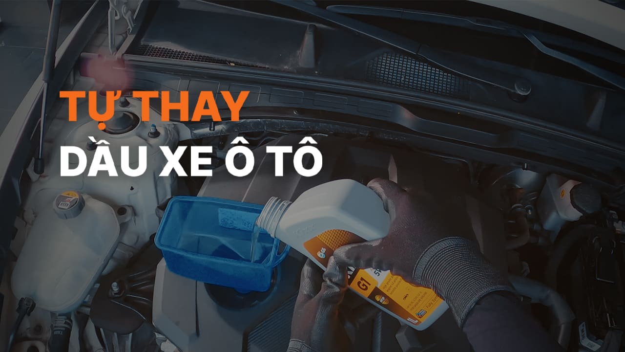 Tự thay dầu xe ô tô